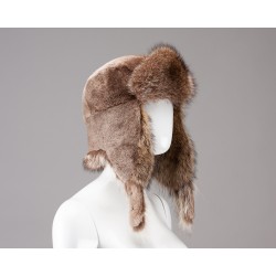 Suomiško stiliaus ausinė kepurė